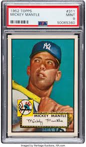 1952 Topps Mickey Mantle Baseball Card Sells for Almost $3 Million