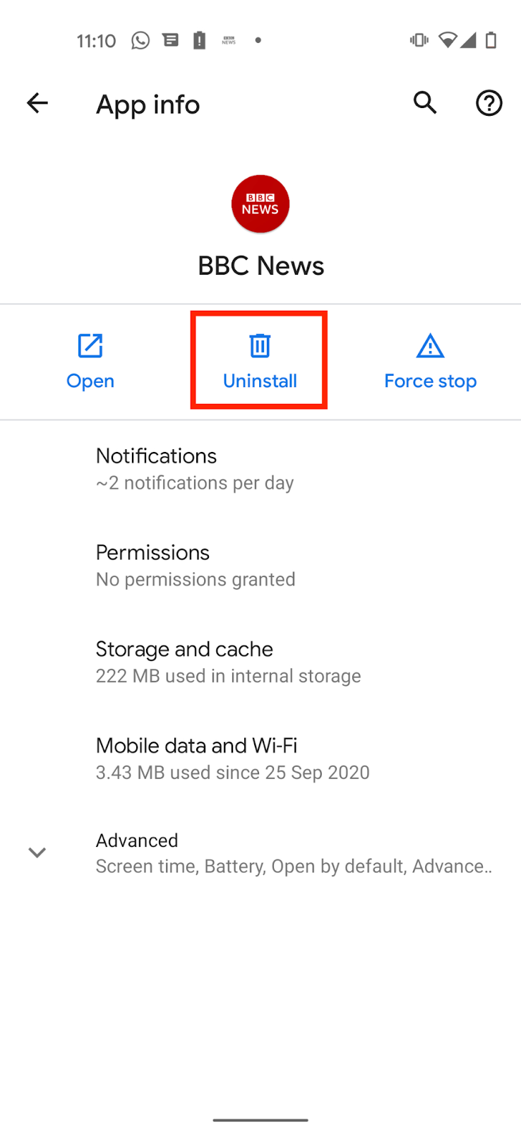 clear storage, clear app data or clear cache - fixing email app keeps on crashing