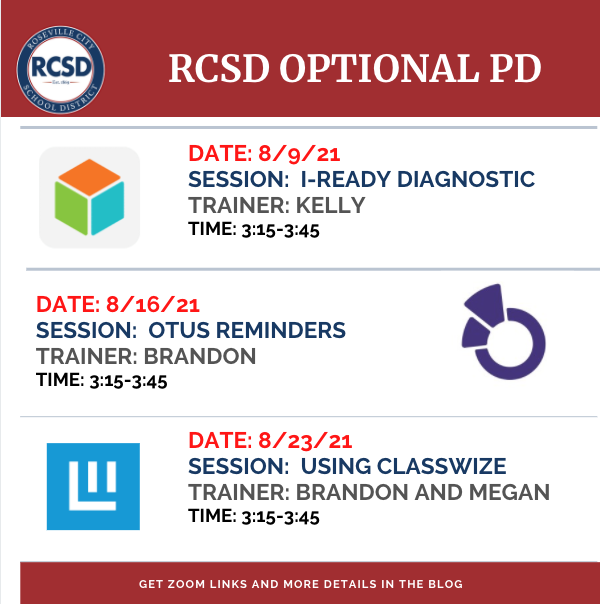 RCSD Educator Newsletter: August 12, 2021 RCSD Educator Blog