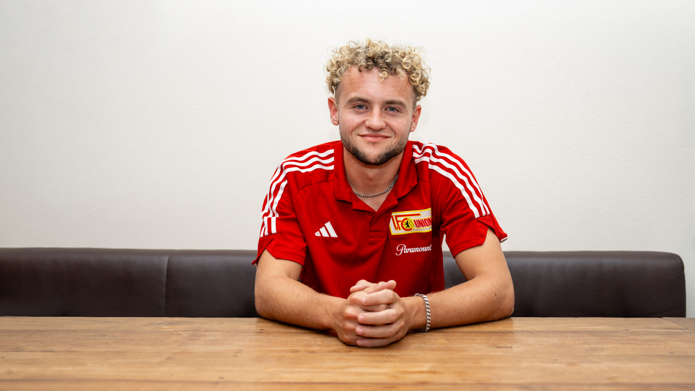 Benedict Hollerbach Signs for Union | Professional | 1. FC Union Berlin
