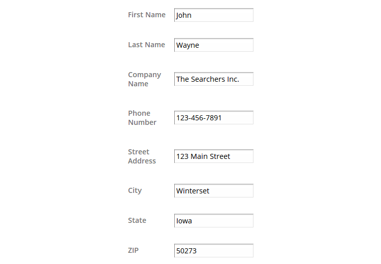 wp-invoice-User-Information