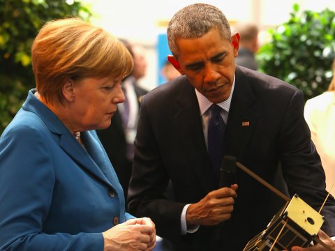 Billedresultat for obama and merkel