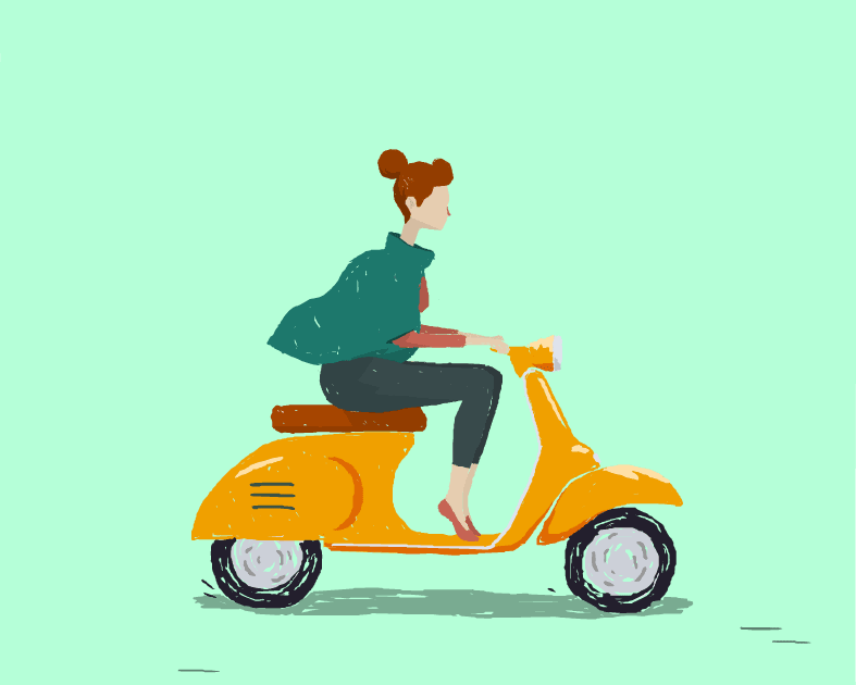 30+ Trend Terbaru Gambar Motor Vespa Animasi Bergerak Nico Nickoo