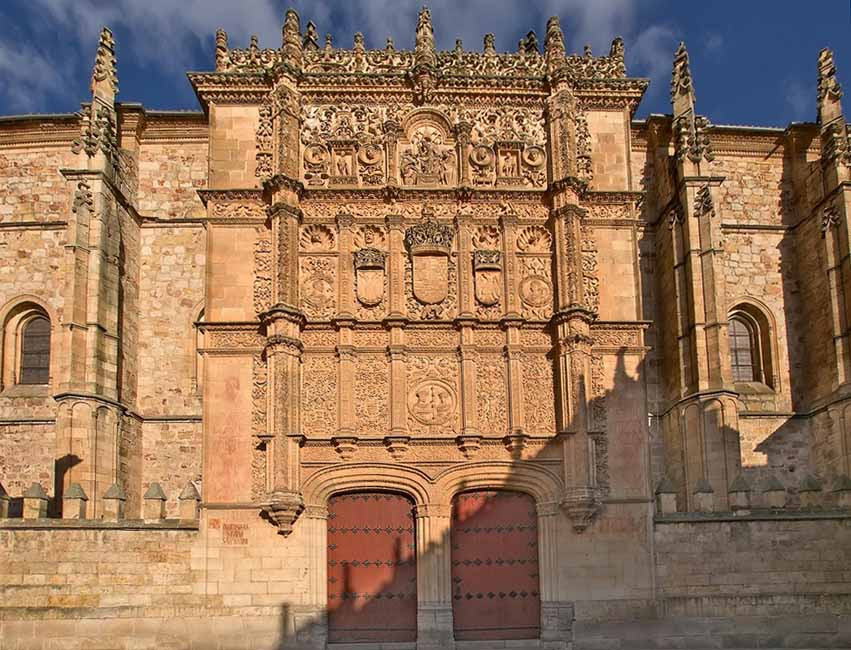 Resultado de imagen de fachada de la universidad de salamanca