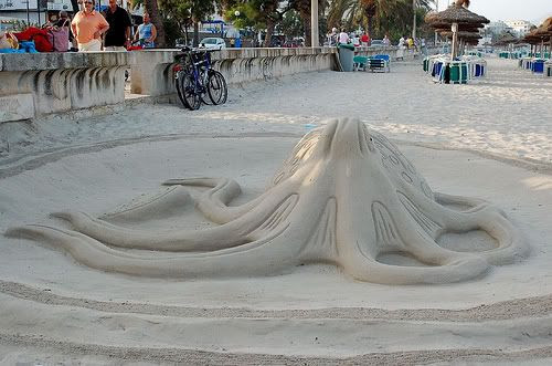 Pulpo en Cala Millor