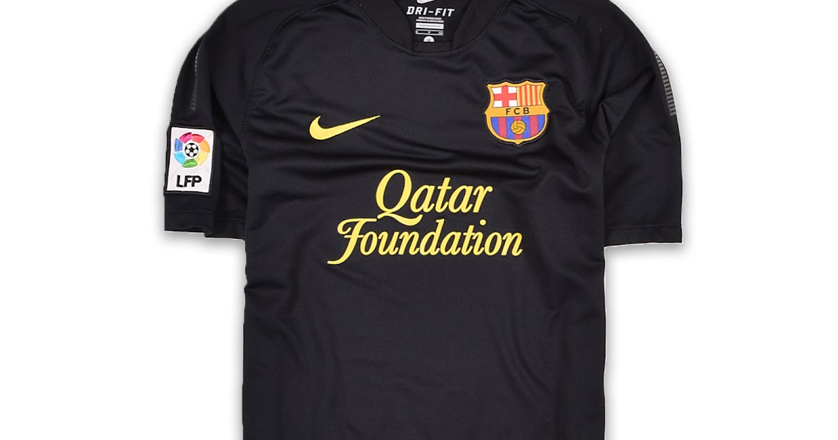 Barcelona Trikot Schwarz Herren : Nike FC Barcelona Herren ...