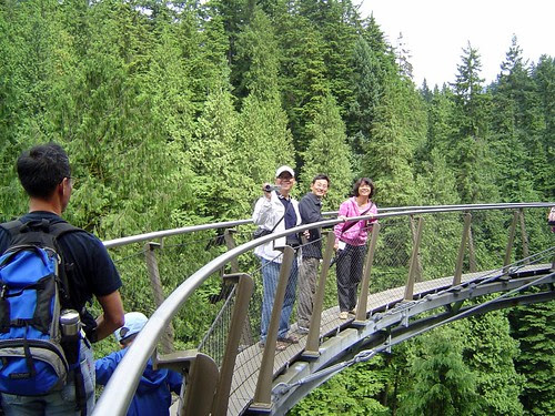 加拿大Capilano Cliff Walk/無限台南