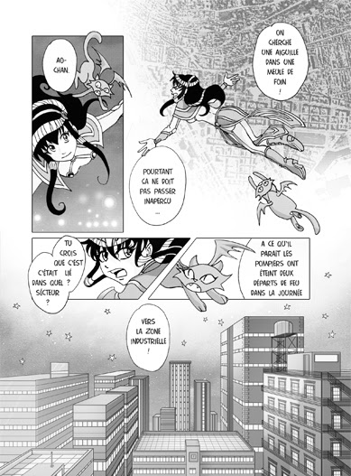 Miss-M planche Mythes et Légendes Shojo manga