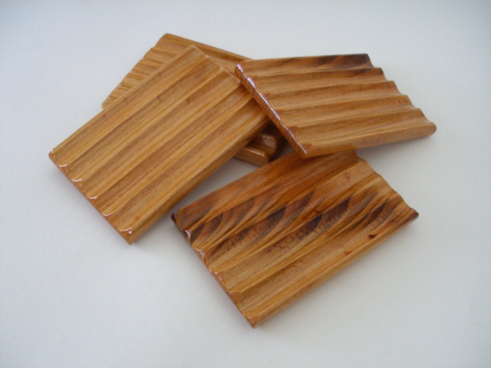 Handcrafted Reclaimed Cherry Wood Soap Saver Dish - traditionalcraftsUK Handcrafted Reclaimed Cherry Wood Soap Saver Dish - traditionalcraftsUK