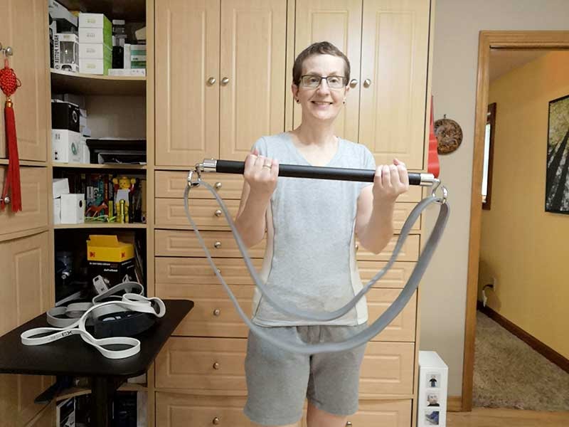 Diy Resistance Band Bar Gofit Resist A Bar Workout
