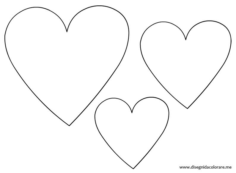 Disegni Di Cuori Da Stampare E Colorare Coloradisegni
