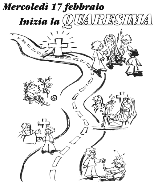 Quaresima Bambini Disegni Da Colorare