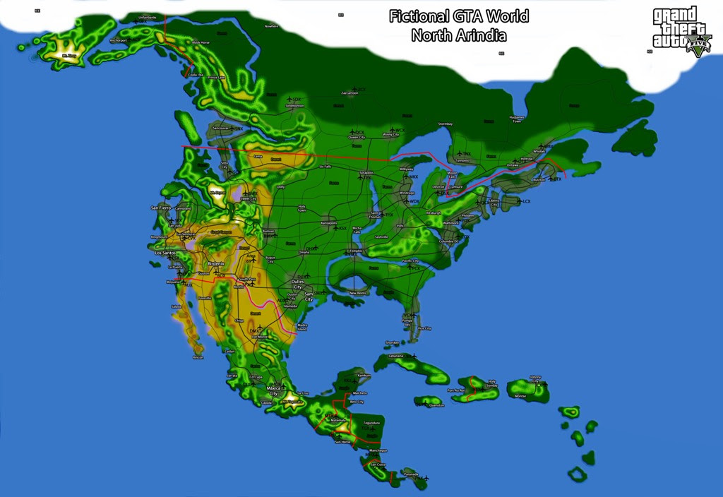 Gta 6 World Map ~ FUROSEMIDE