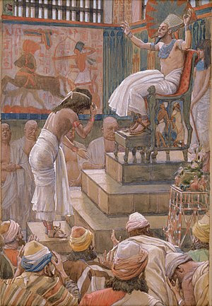 Joseph and His Brethren Welcomed by Pharaoh, w...