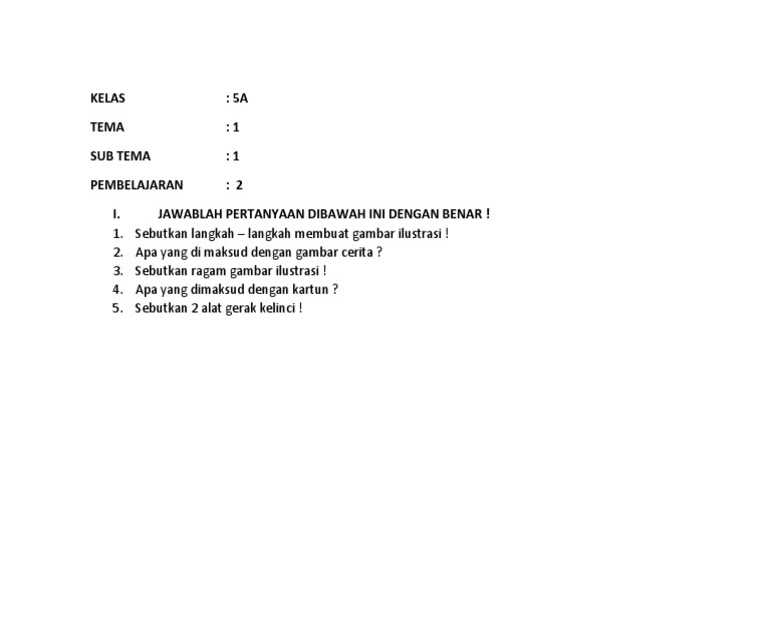 Download Sebutkan Langkah Langkah Membuat Gambar Cerita Pics Contoh