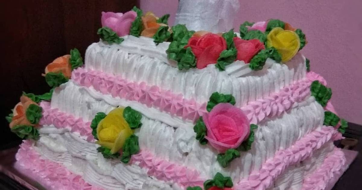 Cara Menghias Kue Pengantin Dengan Butter Cream Berbagai Kue