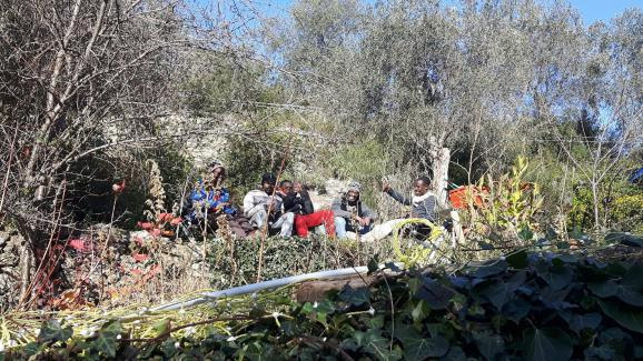 Dix-huit migrants sont en ce moment accueillis chez Cédric Herrou | RADIO FRANCE / GAËLE JOLY Dix-huit migrants sont en ce moment accueillis chez Cédric Herrou