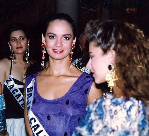 Miss Beauty Mexico: Lupita Jones - Srita. Baja California 1990