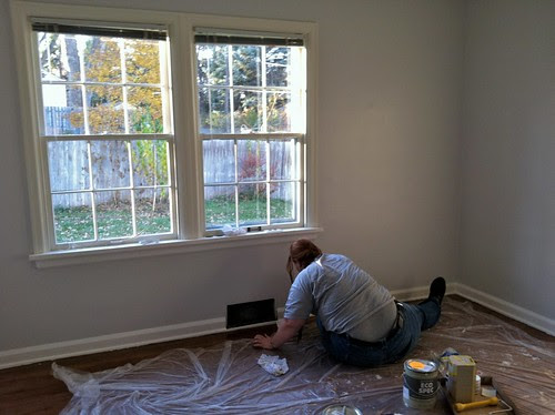 Painting bedrooms