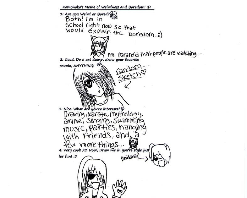 Drawing Na Swimming Meme