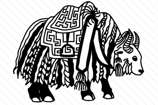 Yak SVG Cut Files