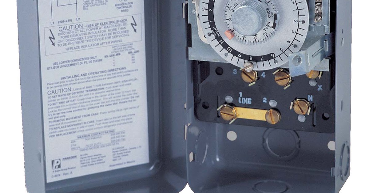 Paragon Defrost Timer Wiring Diagram - SAMIHAH88
