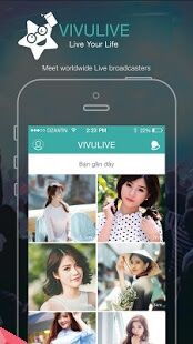 phần mềm Vivu Live trên iphone cach dung ung dung Vivu Live
