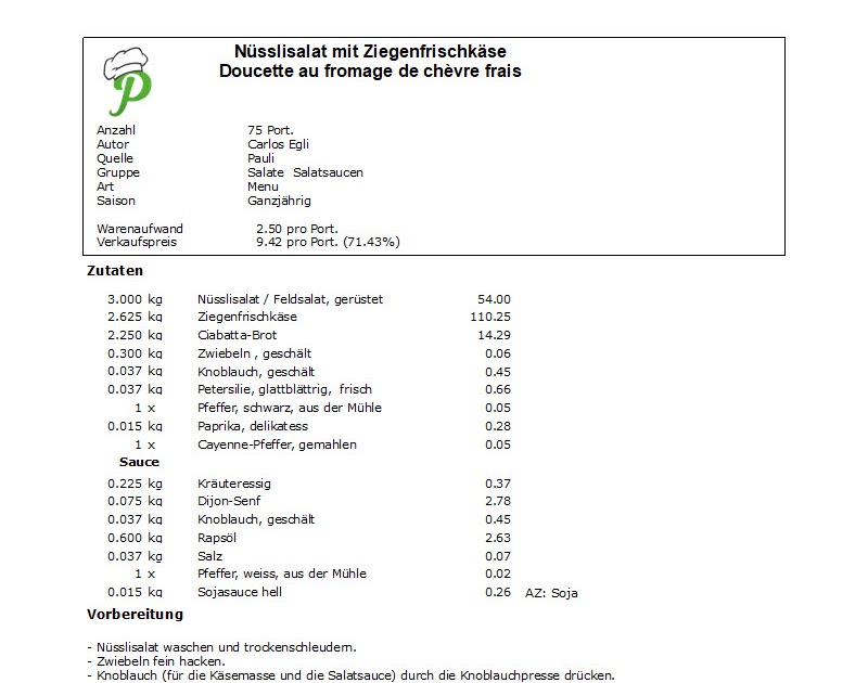 Kochrezepte