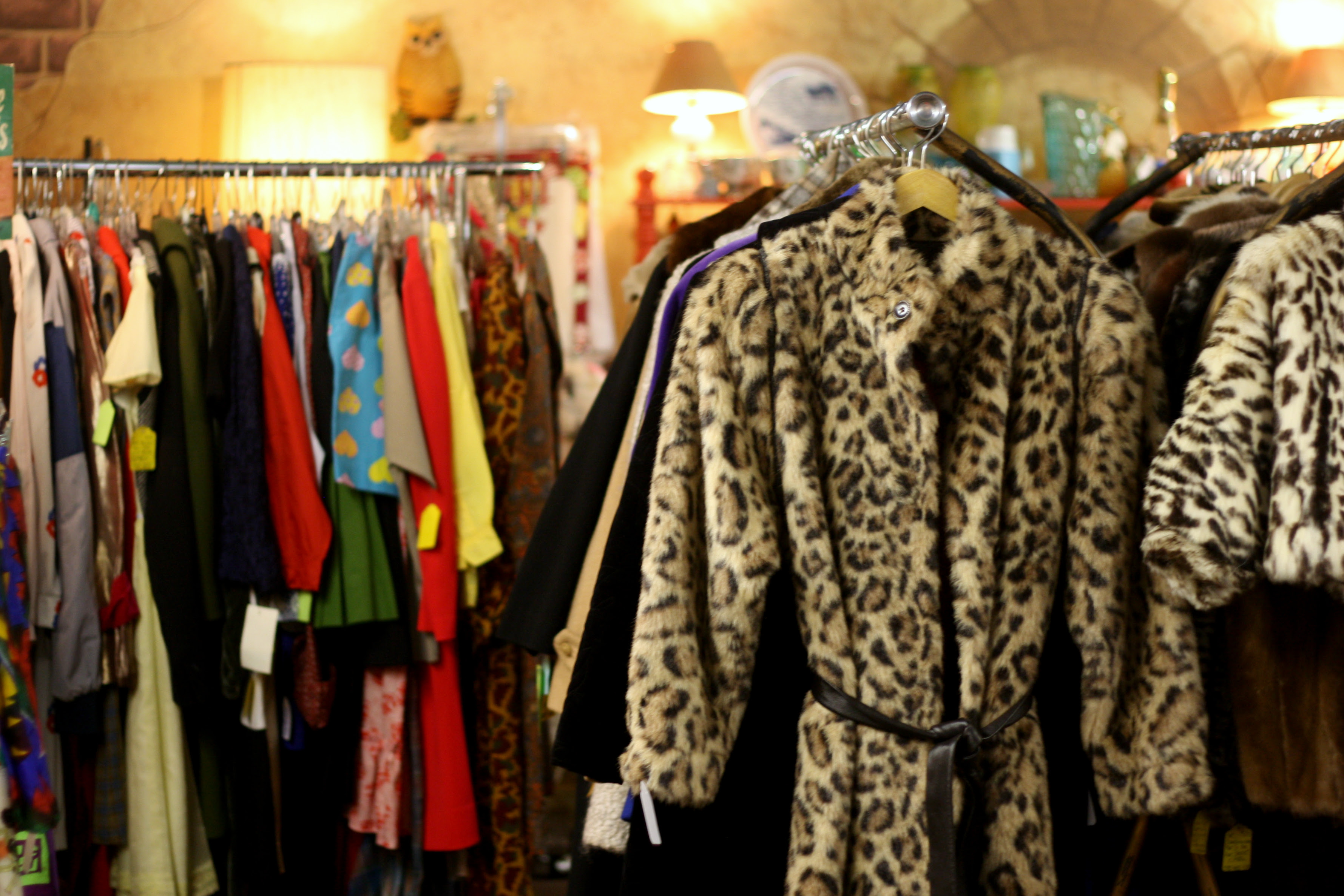 vintage leopard coat