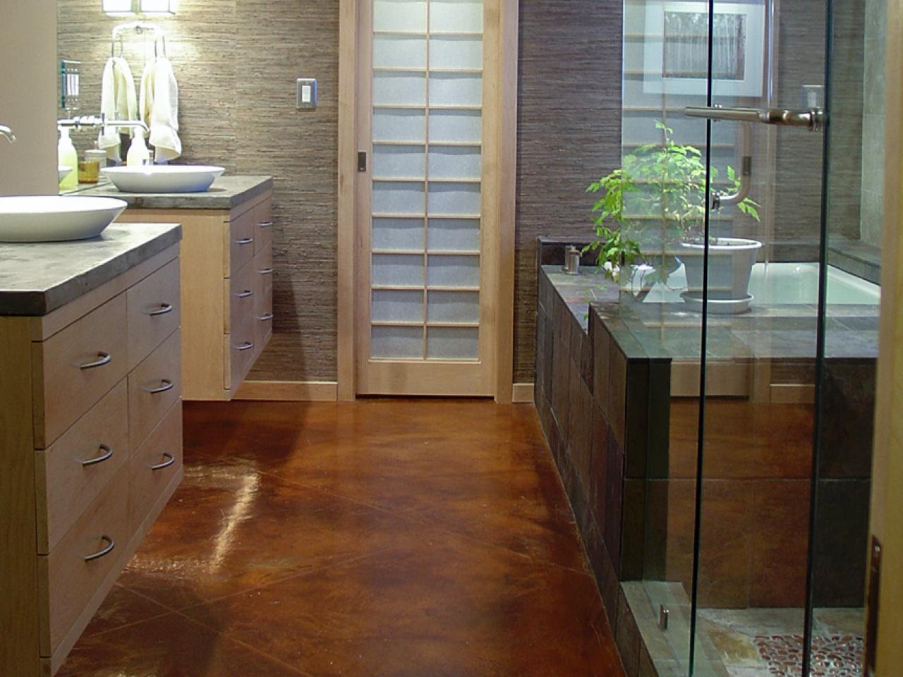 Bathroom Flooring Options Interior Design Styles and Color Schemes for Home Decorating HGTV Bathroom Flooring Options Interior Design Styles and Color Schemes for Home Decorating HGTV