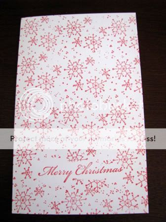 Christmas greeting card tutorial