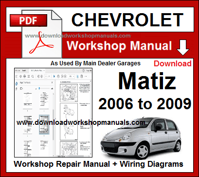Chevrolet Matiz 2009 Manual - Wiring Diagram