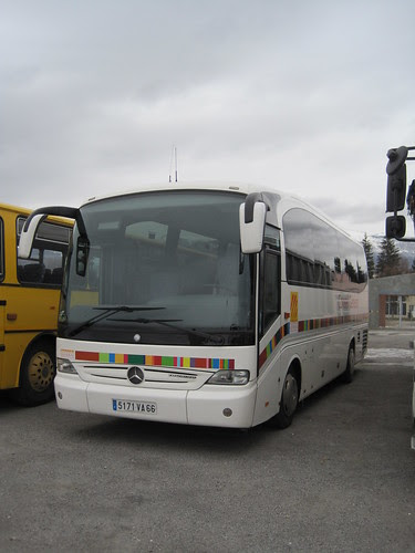 Autobus a Les Guinguetes (Cerdanya)