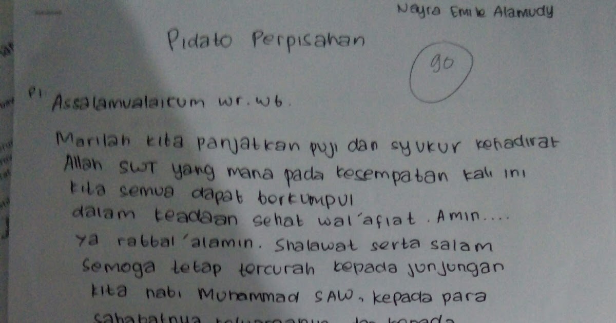 Pantun Perpisahan Kelas 6 Lina Pdf