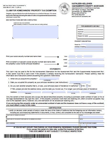 How To Claim Homeowners Property Tax Exemption  Property Walls