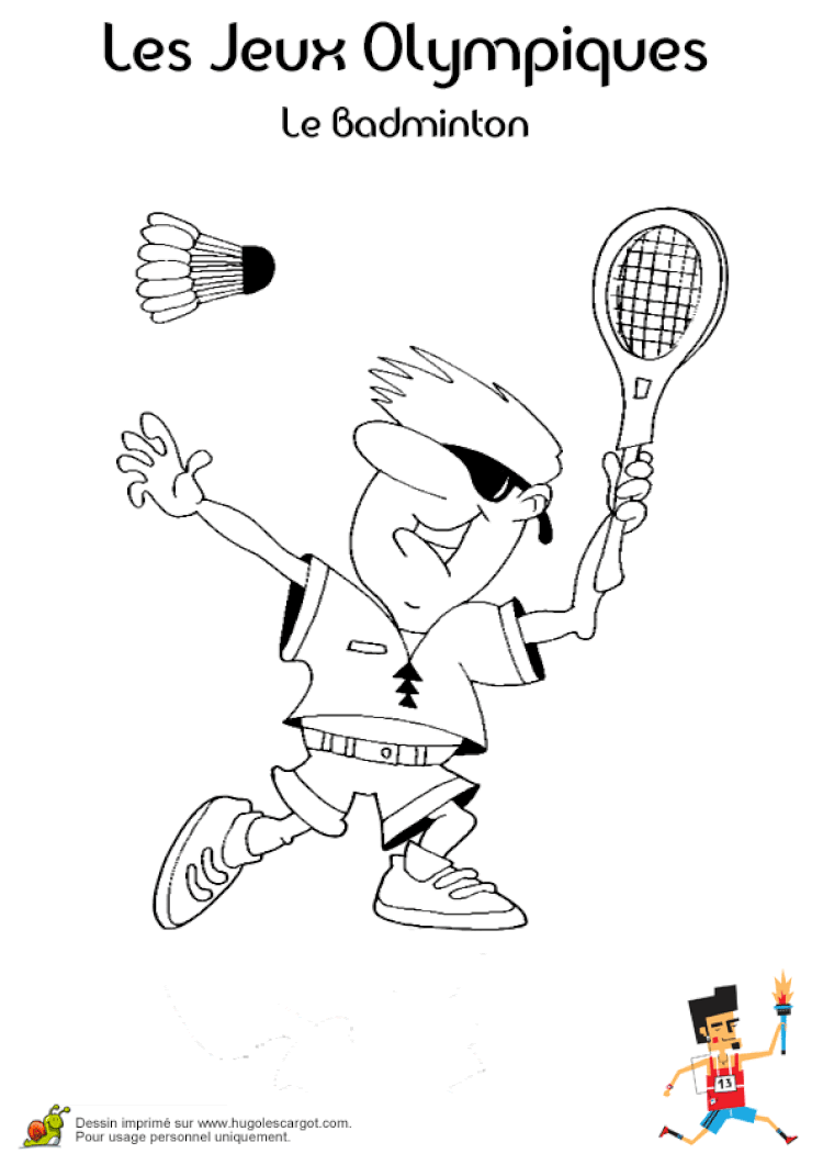 Coloriage Jeux Olympiques D Ete  Des Milliers de Coloriage Imprimable