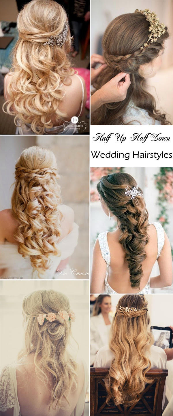 Hairstyles For Beautiful Wedding Down Hairstyles For