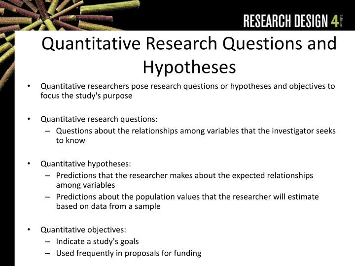 Research Hypothesis Examples Chapter 4 RESEARCH HYPOTHESIS AND 