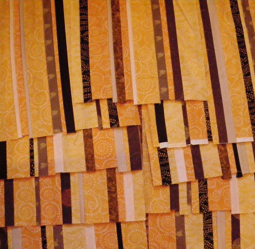 Strips for A Kiss in Time quilt