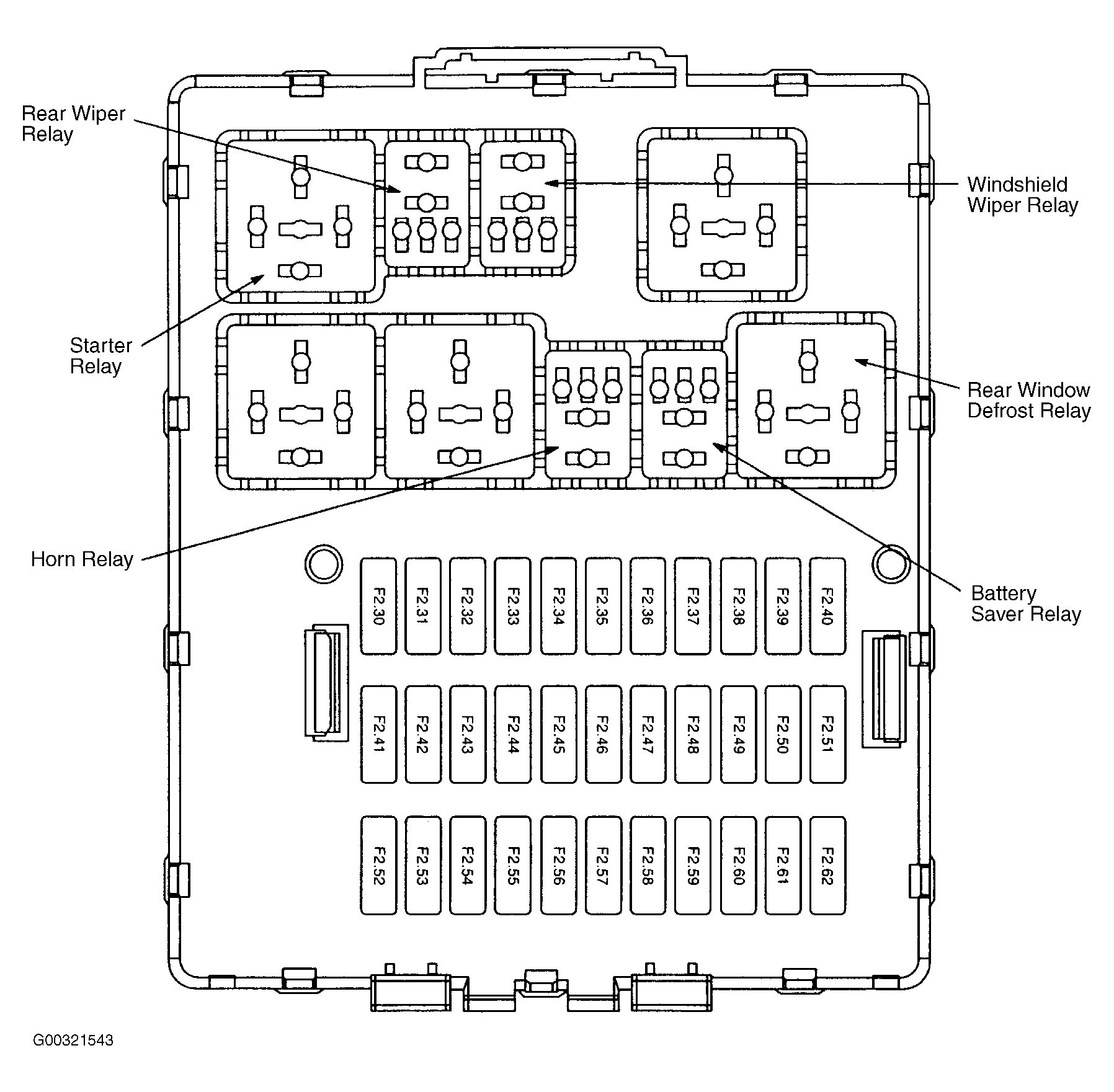 Fuse Box In A 2007 Ford Focu - Wiring Diagram