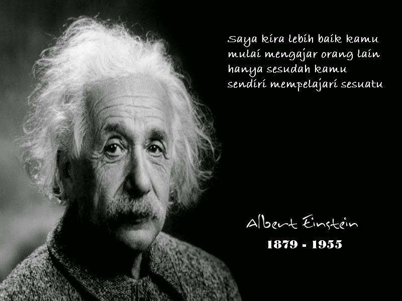 Kata Kata Bijak Albert Einstein Indonesia - Auasa