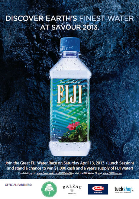 Fiji Water @ Savour 2013