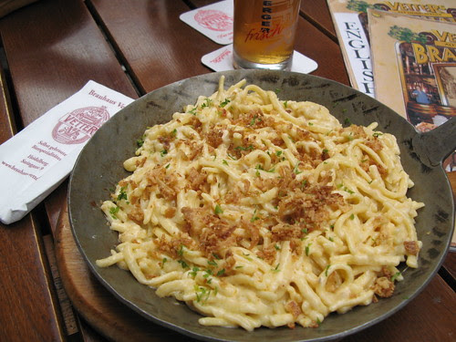 Cheese spaetzle