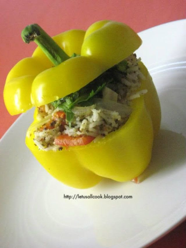 Capsicum Rice for Thanksgiving