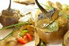 Thai Eggplant with fish fillet in green curry