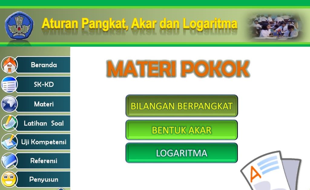 Contoh Soal: Soal Matematika Pangkat Akar Dan Logaritma