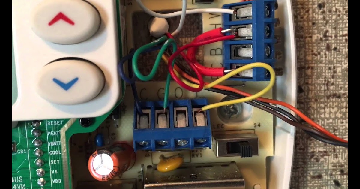 30 White Rodgers Thermostat Wiring Diagram - Wiring Diagram Database