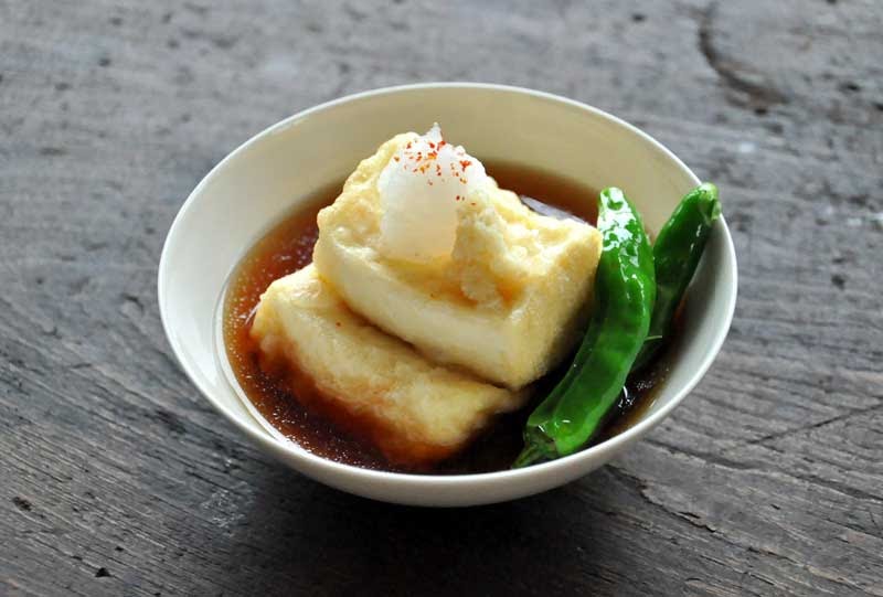 絹ごし 豆腐 揚げ 出し 豆腐