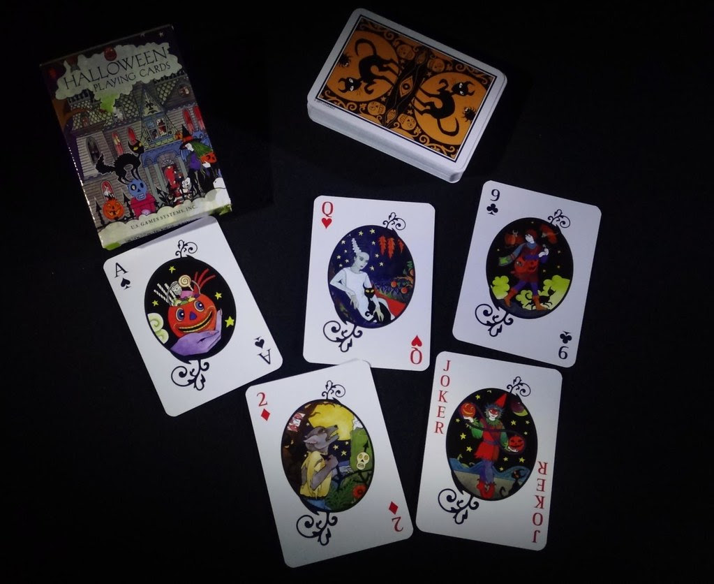 US Gaming Systems Halloween playing card deck