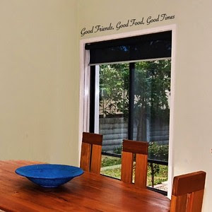 Good Friends Food Times Vinyl Wall Art Word Art | eBay